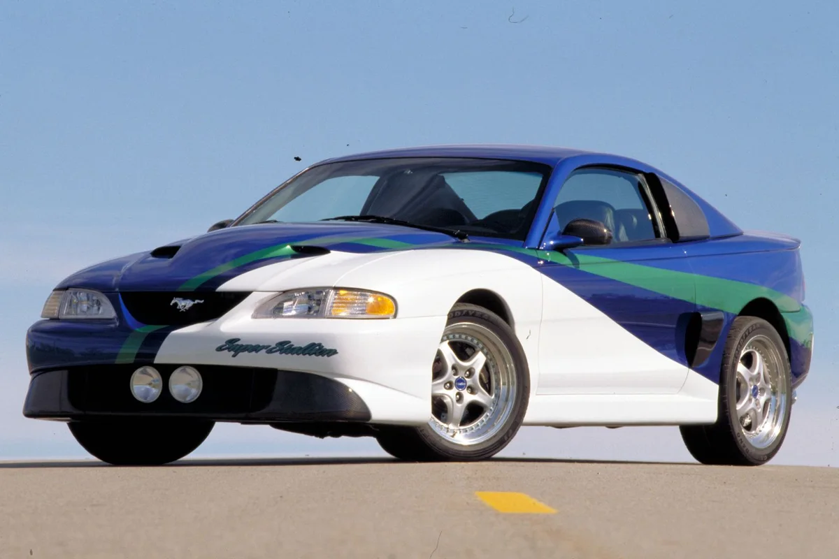 Super Stallion Concept 1997, fotografía del archivo Ford.